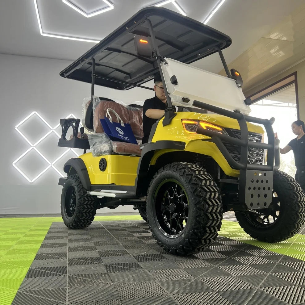 Golf Buggy elektrický golf trol Lifted 4 Passenger Brand New Powerful 4 Wheel Club Car Electric Golf Cart