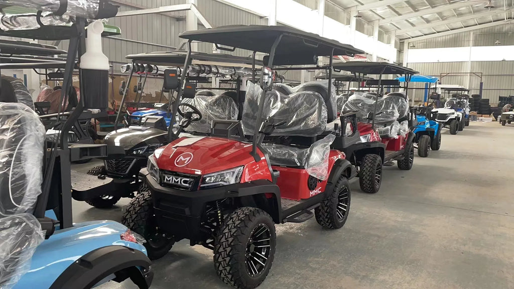 Golf Buggy elektrický golf trol Lifted 4 Passenger Brand New Powerful 4 Wheel Club Car Electric Golf Cart