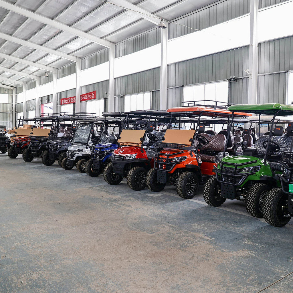 Golf Buggy elektrický golf trol Lifted 4 Passenger Brand New Powerful 4 Wheel Club Car Electric Golf Cart